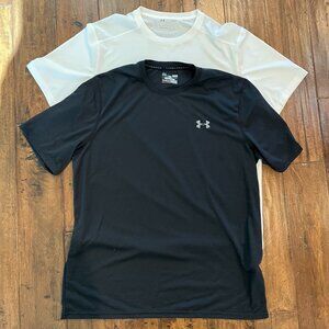 Set of 2 Men's Large Under Armour Workout Tops